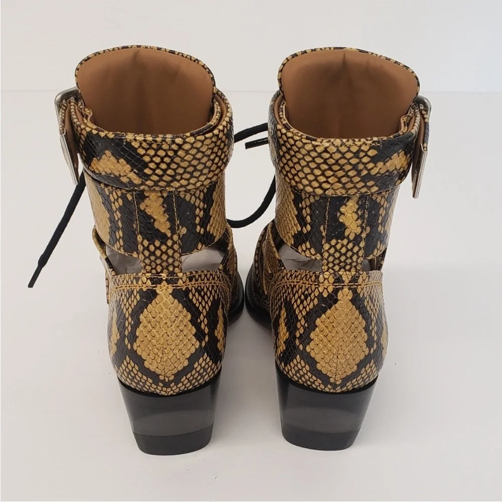 Chloe Rylee Python Print Medium Ankle
Boots - Picture 6 of 14